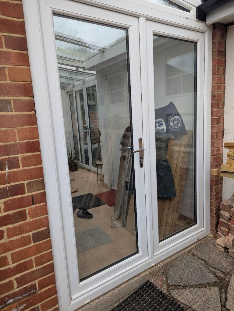 French doors - 160cm width x 204cm Height