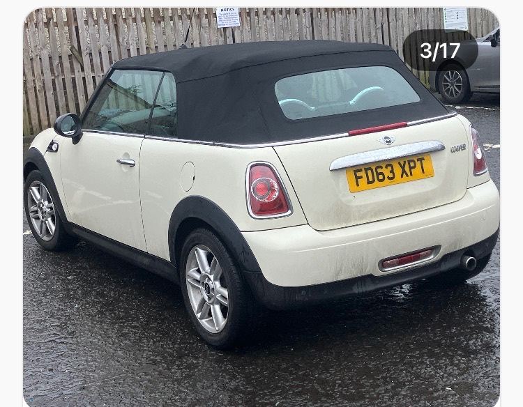 Mini Cooper Convertible 1598cc