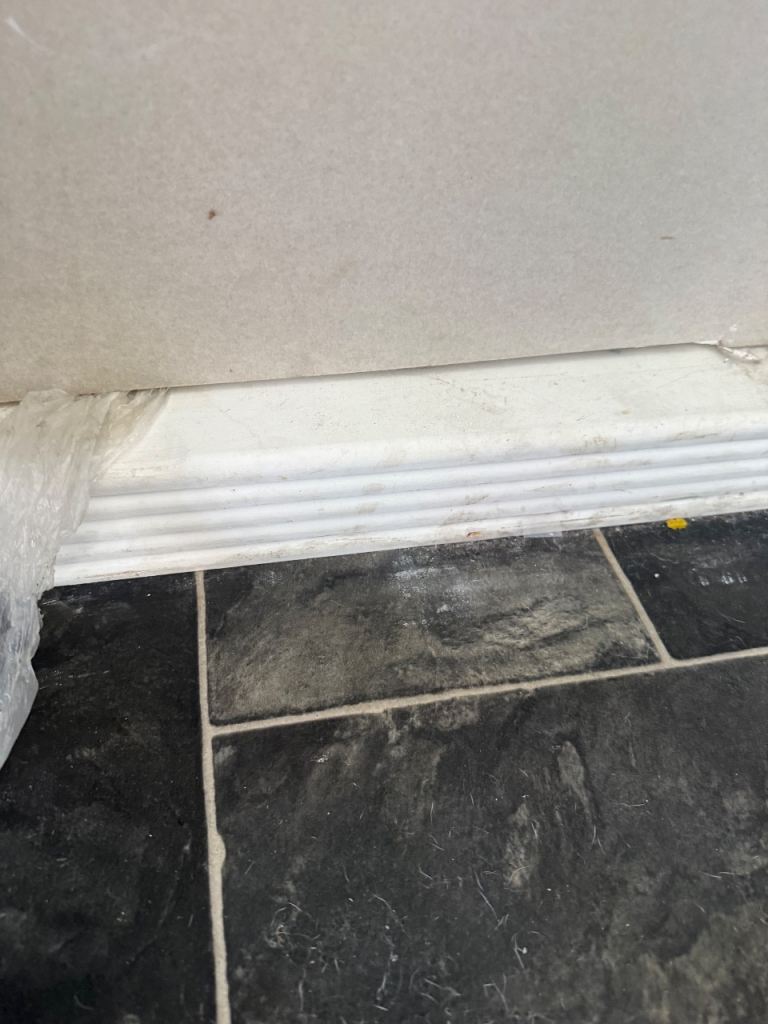 95mm single pencil round skirting 