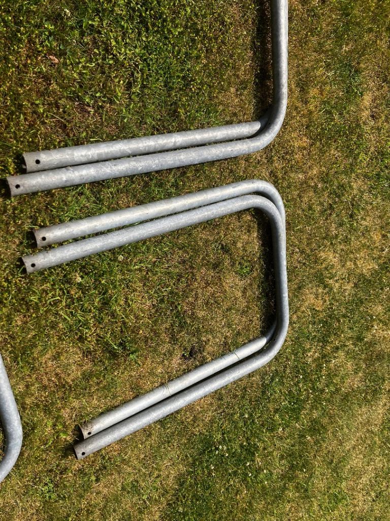Steel bike stands