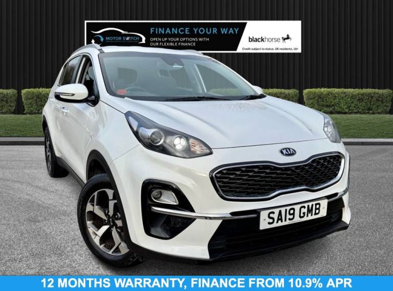 2019 19 KIA SPORTAGE 1.6 GDI 2 SUV 5DR PETROL MANUAL EURO 6 (S/S) (130 BHP)