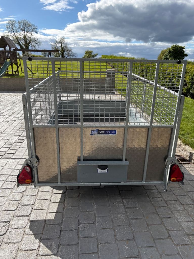 IFOR WILLIAMS TRAILER MESH SIDES LONG RAMP
