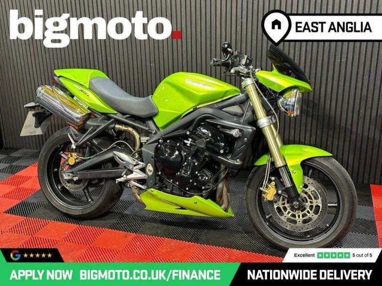 2008 08 TRIUMPH STREET TRIPLE 675 FINANCE SPECIALISTS APPLY NOW