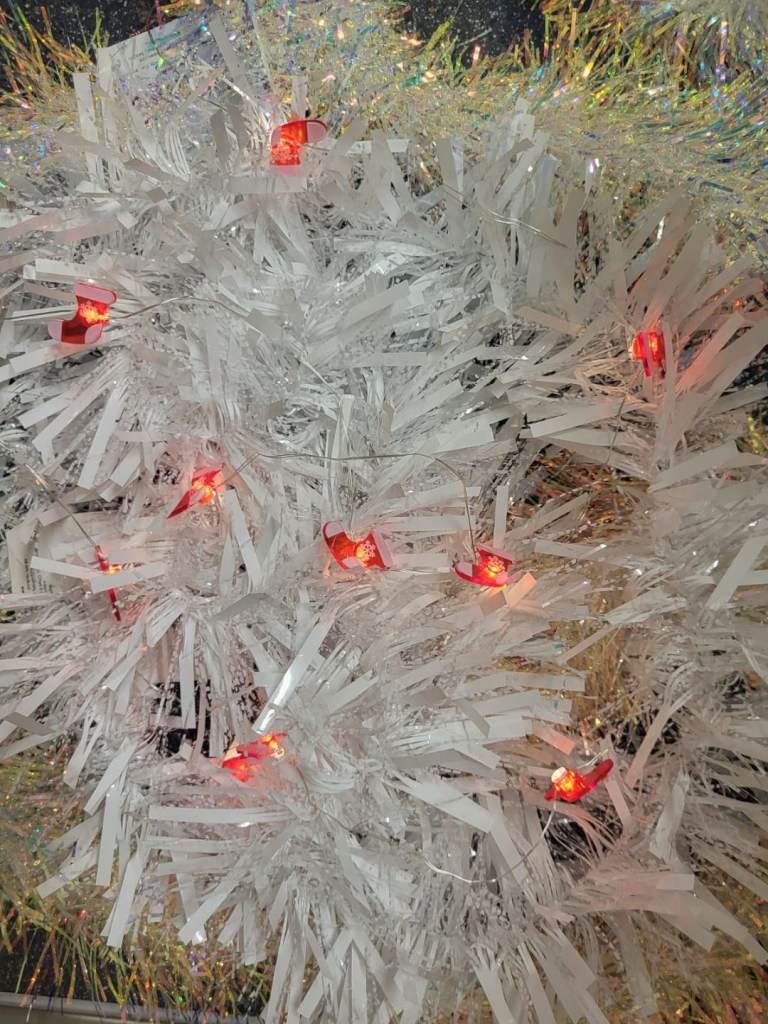 Christmas string light christmas fairy lights christmas stocking lights red string lights