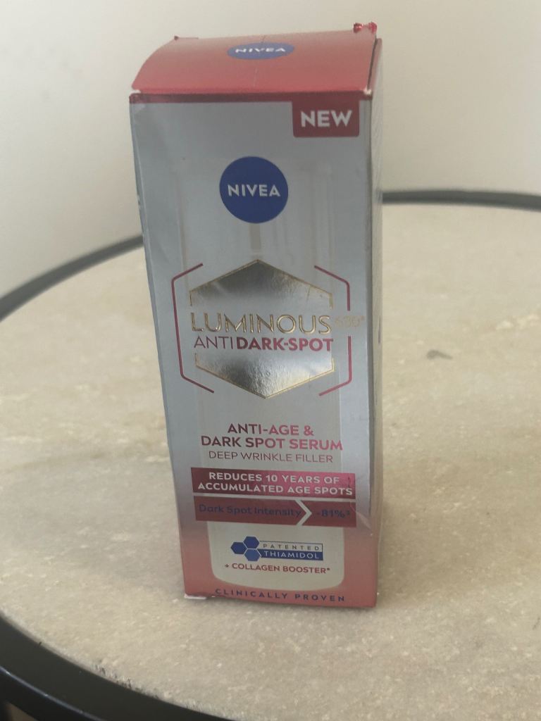 Nivea Luminous Anti-Dark Spot Serum – NEW, Unopened