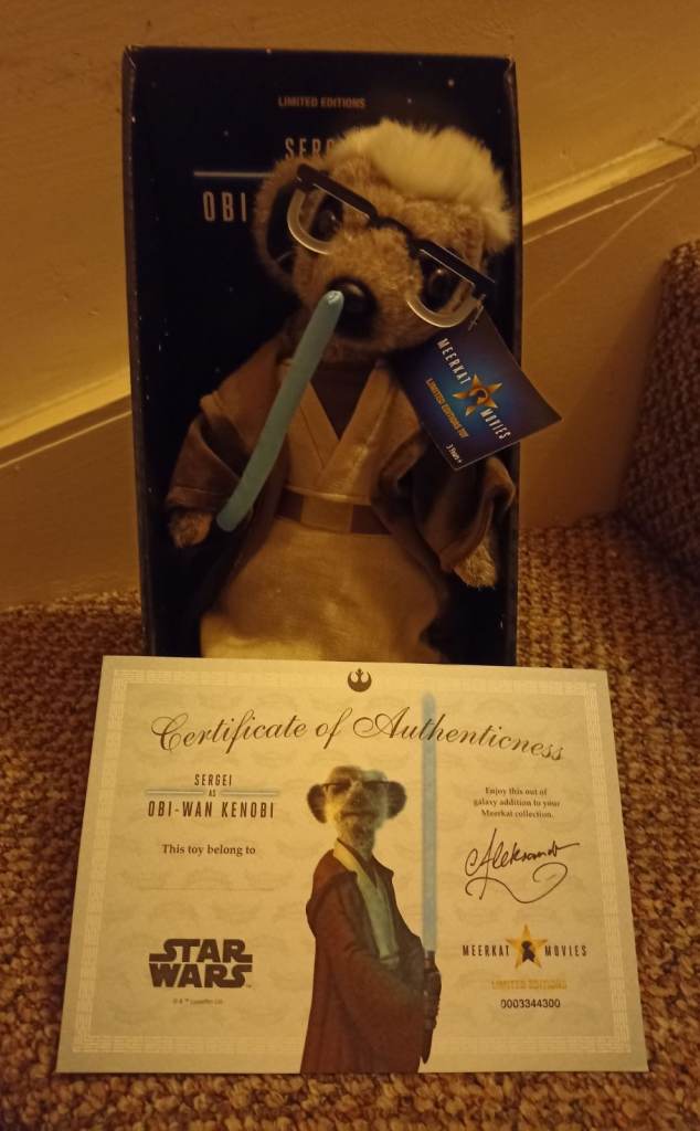 Sergei 'Obi-Wan Kenobi' meerkat 
