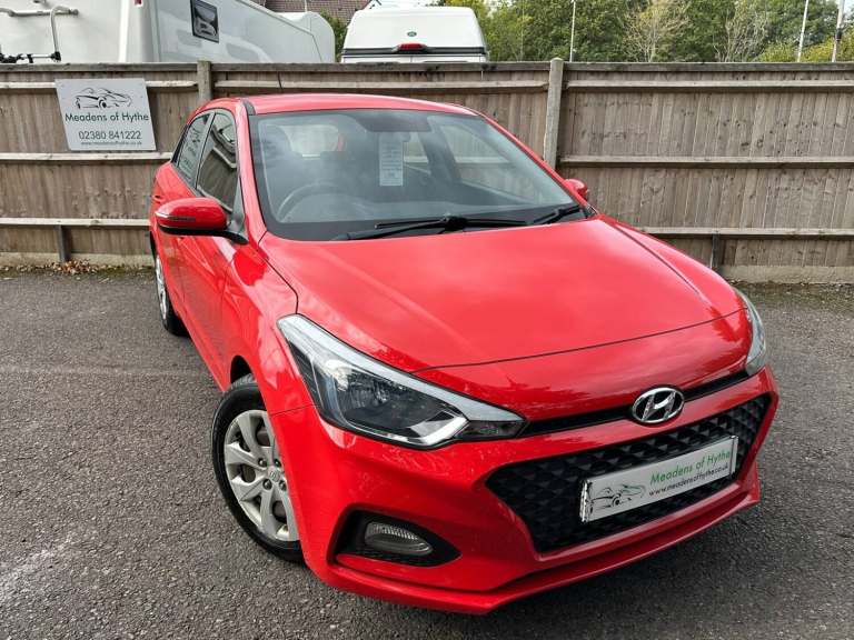 2019 Hyundai i20 1.2 MPI S-CONNECT 5dr Hatchback Petrol Manual