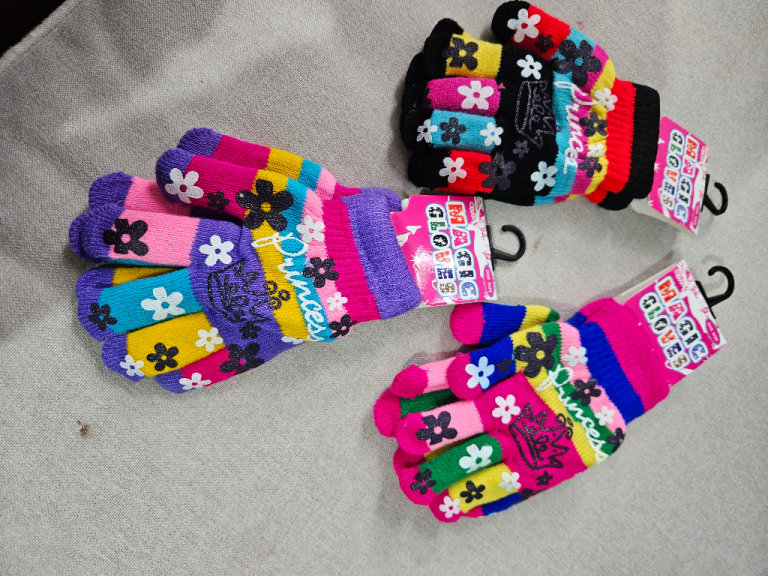 Girls princess magic gloves 