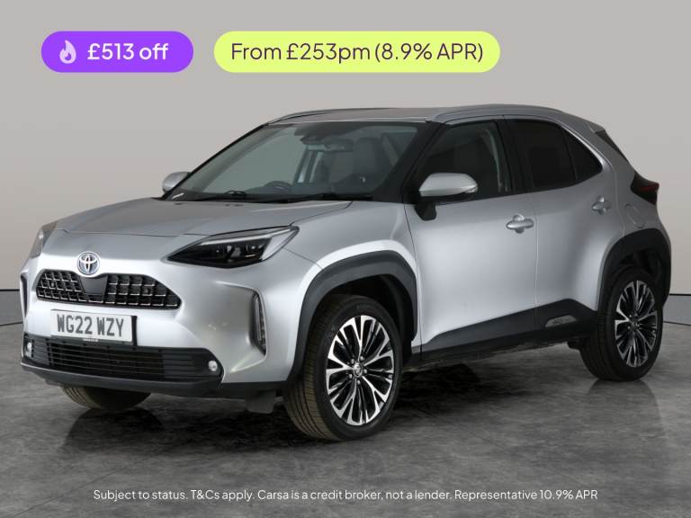 2022 Toyota Yaris Cross 1.5 VVT-h Excel SUV 5dr Petrol Hybrid E-CVT Euro 6 (s/s) (116 ps) - LANE ...