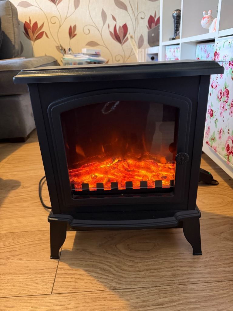 Warmlite compact stove fire with 2 settlings 