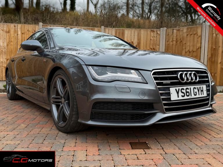 AUDI A7 3.0 TDI V6 S line Grey Auto Diesel 2012