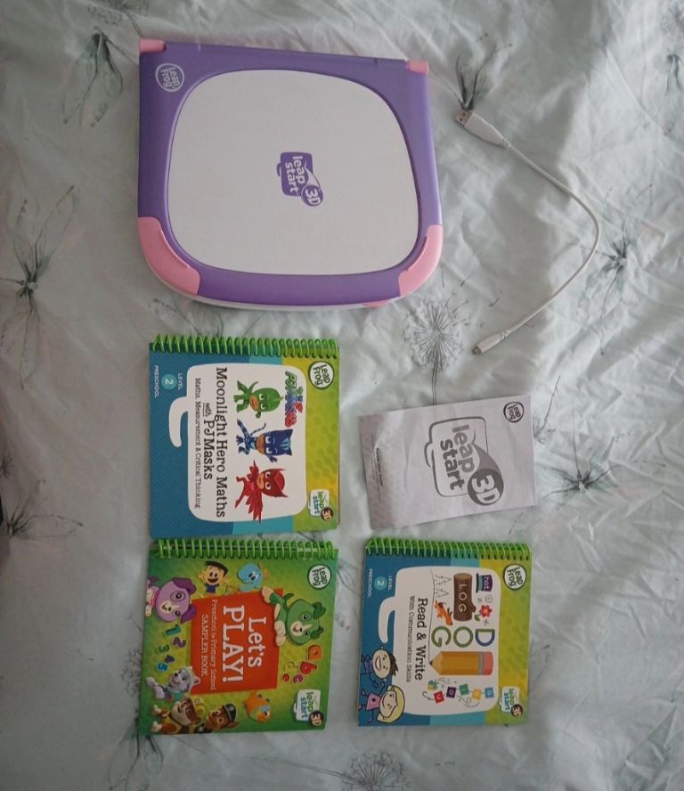 Leagfrog leap start 3D and books