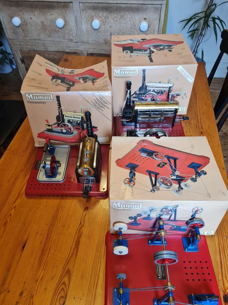 Mamod Steam Engine Bundle 1970s SP5 SP4 WS1