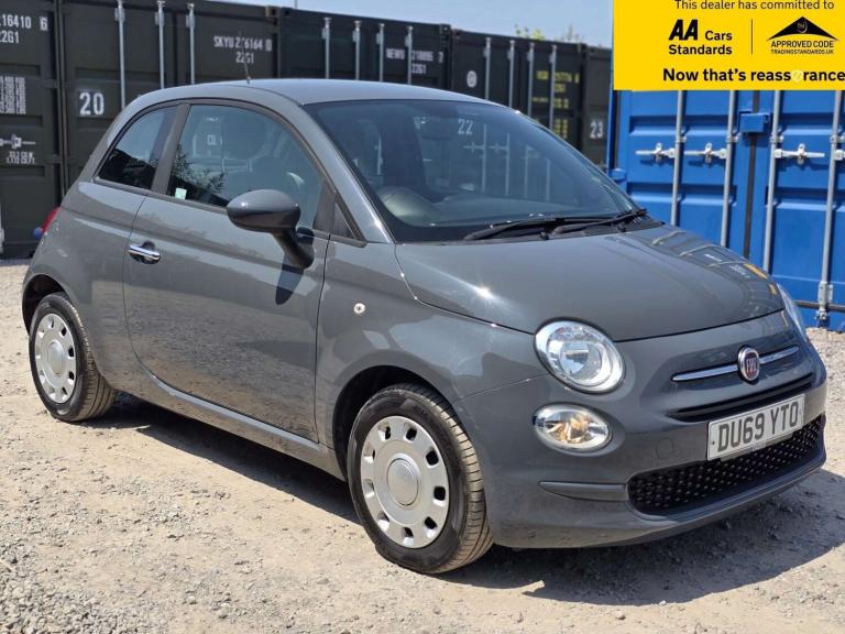 2019 Fiat 500 1.2 Pop Hatchback 3dr Petrol Dualogic Euro 6 (s/s) (69 bhp) Hatchback Petrol Automatic