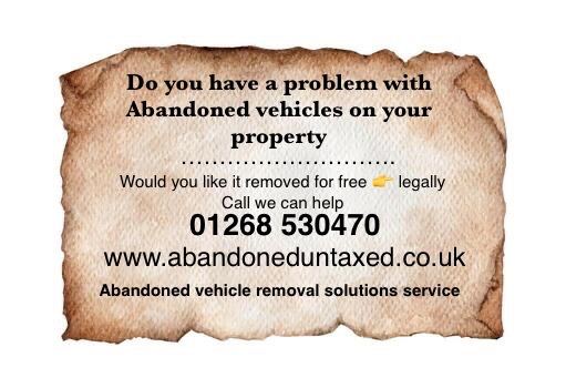 Free Abandoned vehicle removal solutions service 