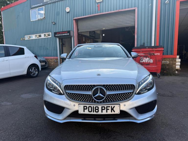 2018 Mercedes-Benz C Class 2.1 C220d AMG Line Cabriolet G-Tronic+ Euro 6 (s/s) 2dr CONVERTIBLE Di...