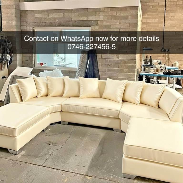 Sale on Brand New Luxury Corner Sofas – U‑Shape Sofa in Multiple Colours