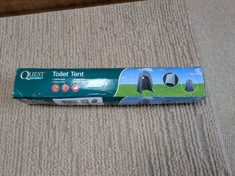 Brand New Quest Toilet Tent – Never Opened
