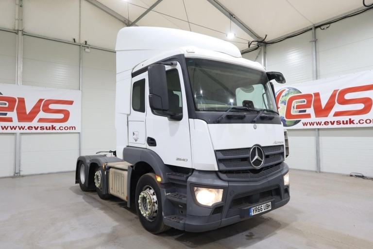 2016 (66 PLATE) Mercedes Benz Actros 2540 6x2 Euro 6 Tractor Units