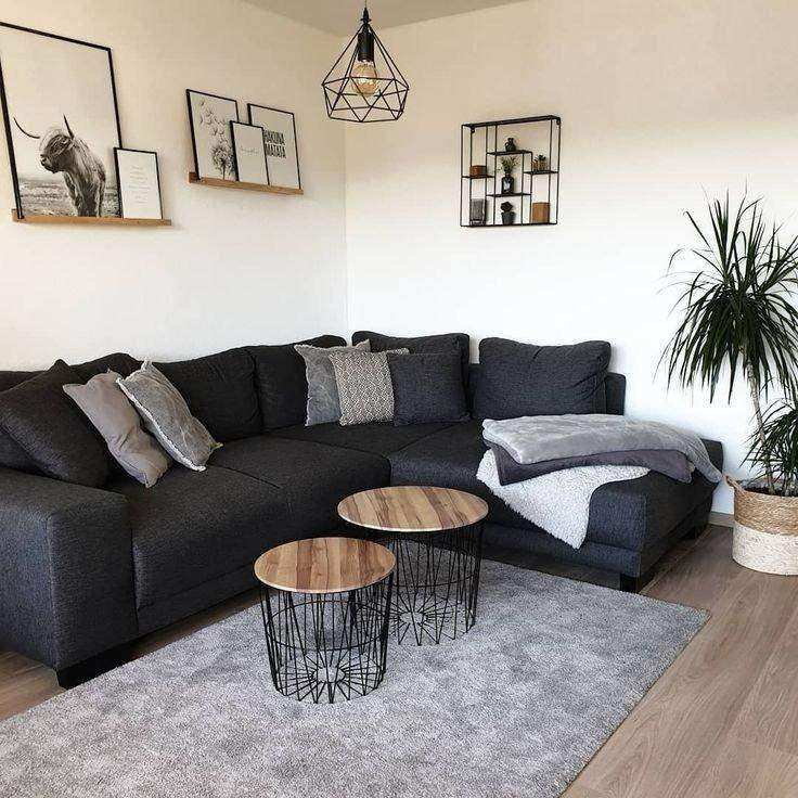 As New Large Black Fabric Corner Sofa