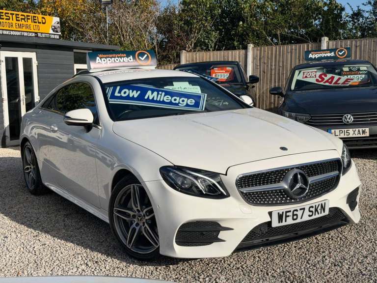 2017 Mercedes-Benz E Class E220d AMG Line 2dr 9G-Tronic COUPE DIESEL Automatic