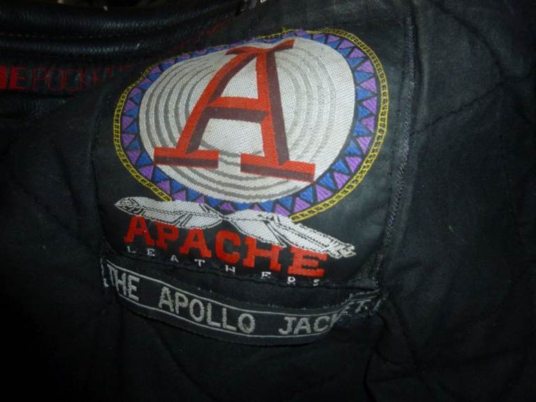 Ladies Black Apache Leather Motorcycle Jacket and Trousers