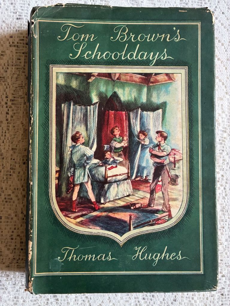 Tom Brown’s Schooldays by Thomas Hughes c1950 HB Heirloom Library Illustrated