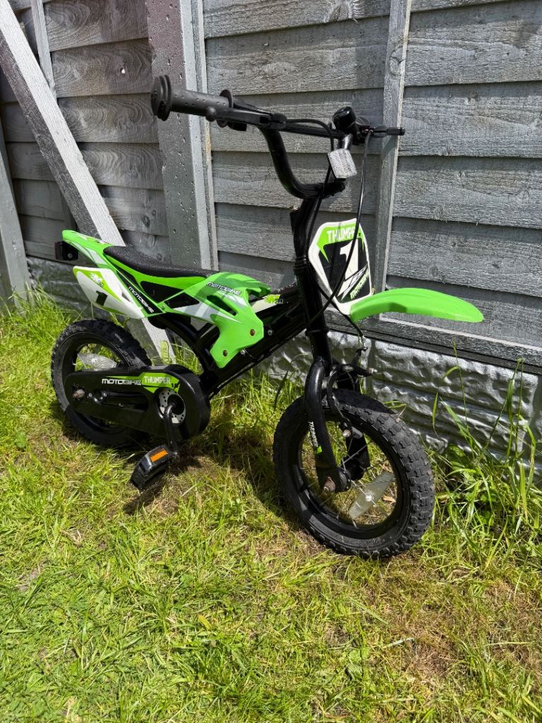Kids/boys 12” bike/ Moto X Motocross-Style Bike