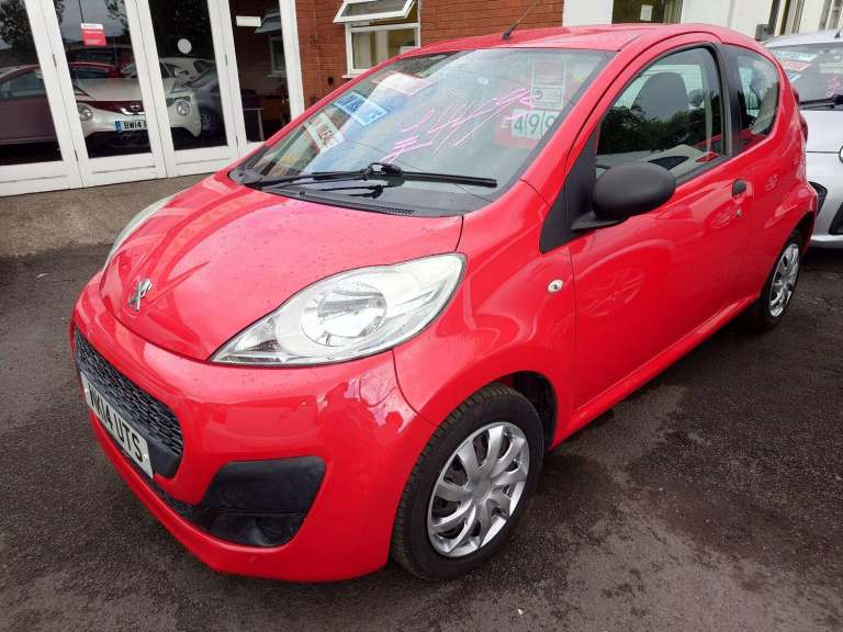 2014 Peugeot 107 1.0 12V Access Euro 5 3dr HATCHBACK Petrol Manual