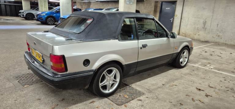 Ford, ESCORT, Convertible, 1990, Manual, 1596 (cc), 2 doors