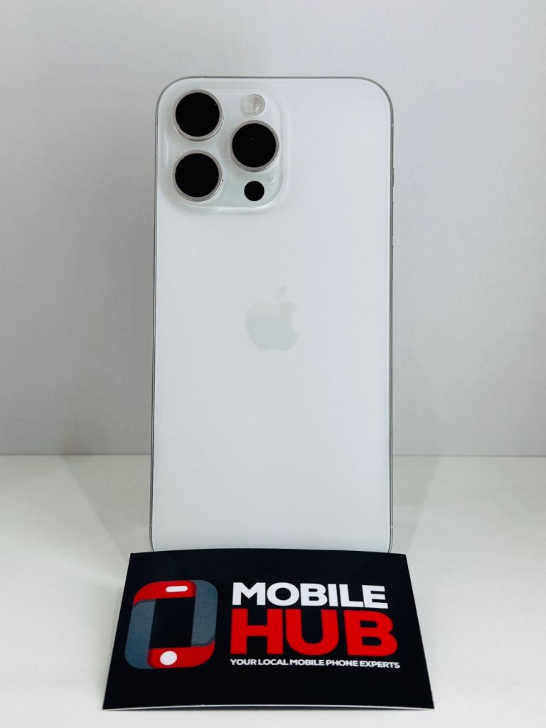 image for ✅ APPLE IPHONE 15 PRO MAX ✅ STORAGE - 256GB  ✅ COLOUR - WHITE TITANIUM  ✅UNLOCKED 