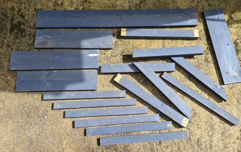 Joblot of Various Pieces Of Wood Offcuts. Used. Lot 1