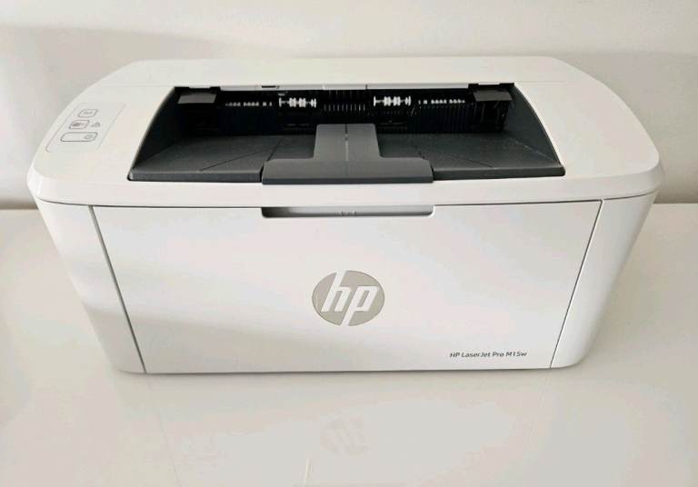 HP LaserJet Pro M15w A4 Mono Laser Printer W2G51A Perfect Condition Hardly Used