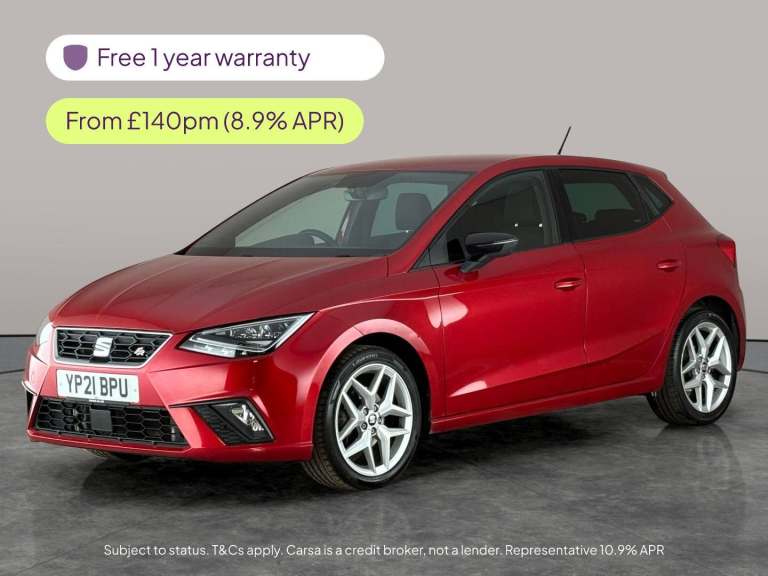 2021 SEAT Ibiza 1.0 TSI 110 FR [EZ] 5dr HATCHBACK PETROL Manual