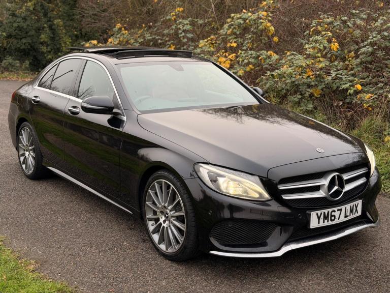2018 Mercedes-Benz C Class 2.0 C200 AMG Line (Premium) G-Tronic+ Euro 6 (s/s) 4dr SALOON Petrol A...