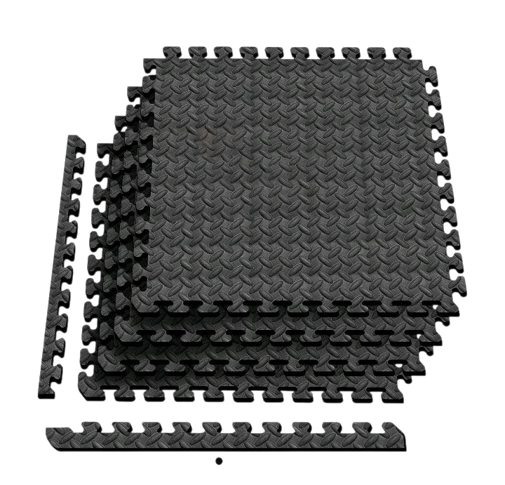Eva interlocking floor mats 4 pack