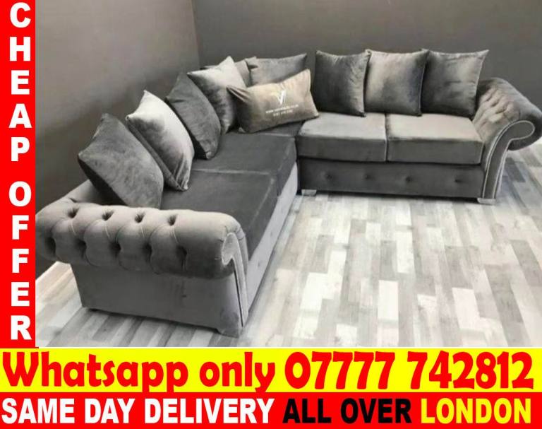 - - -L Shape sofa 3 seater and 2 seater (tetew