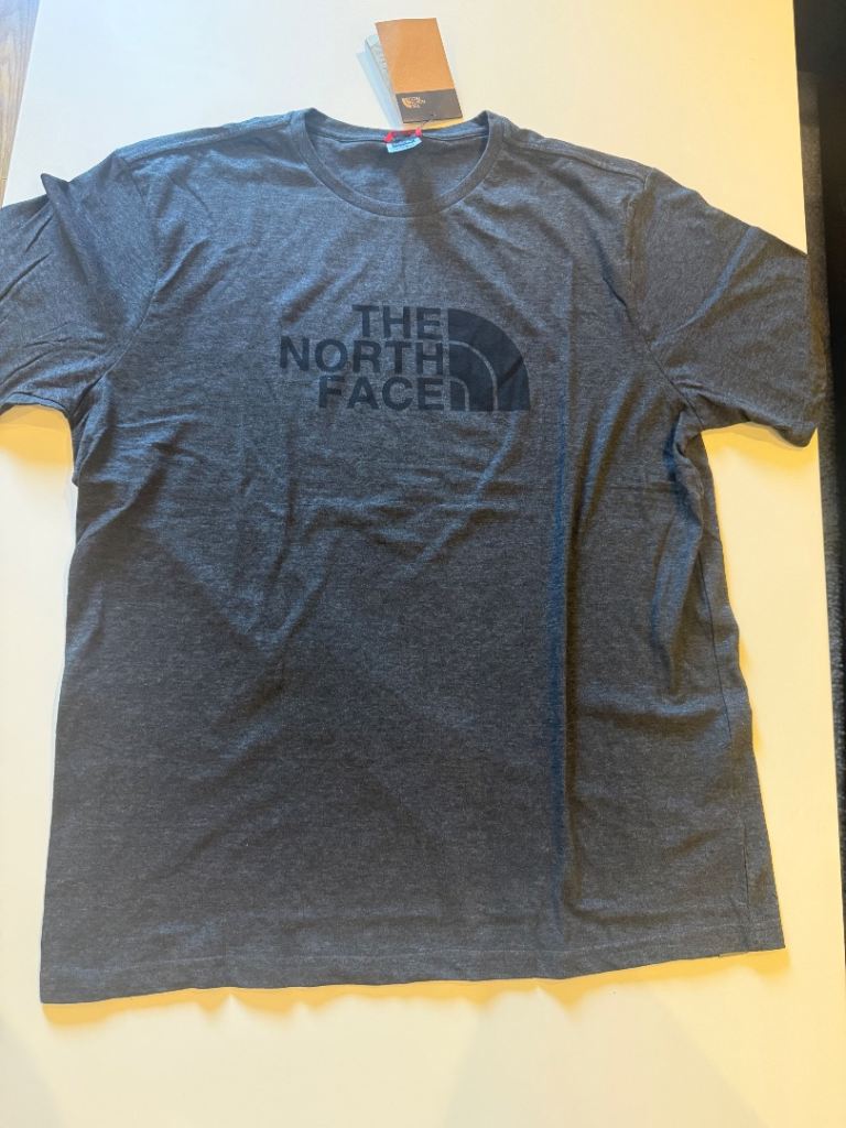 North face men’s T-shirt grey XL