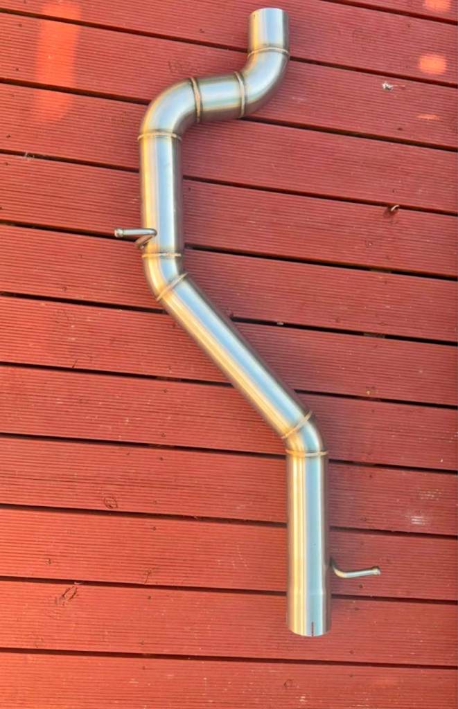 Resonator delete Audi tt mk2 8j