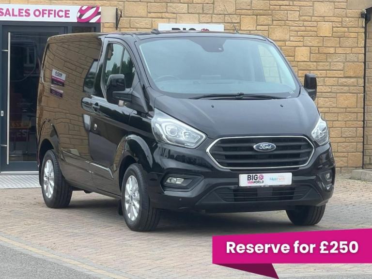 Ford Transit Custom 300 TDCI 130 L1H1 LIMITED ECOBLUE SWB LOW ROOF FWD AUTO
