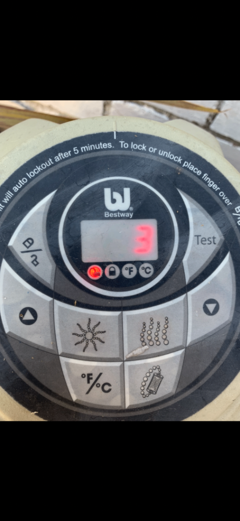 Working hot tub motor only used a few times 