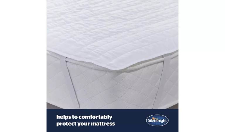 NEW Silentnight (Great Brand) UK Double Bed Comfort Mattress Protector