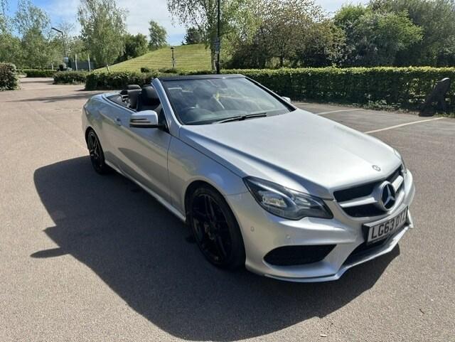 2013 Mercedes-Benz E Class E220 CDI AMG Sport 2dr 7G-Tronic CONVERTIBLE Diesel Automatic