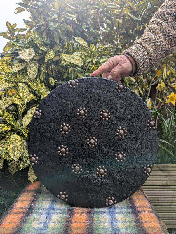 Scottish leather shield