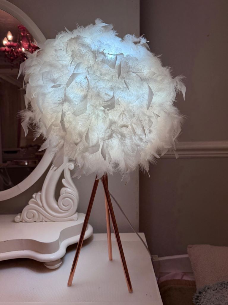 Fluffy lamp