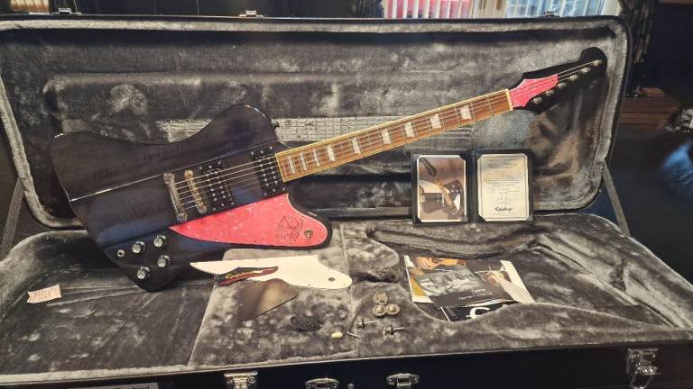 Epiphone Slash Firebird with hard case