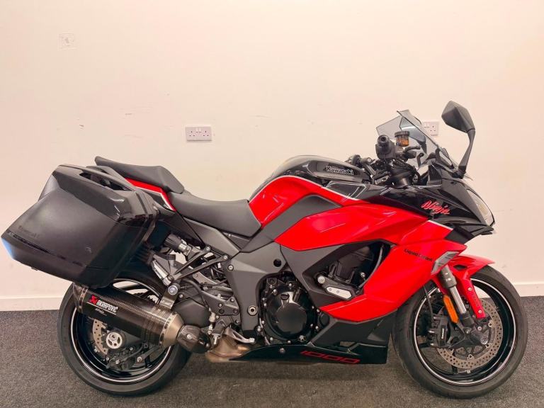 KAWASAKI NINJA 1000 SX 40TH ANNIVERSARY P.TOURER ** AKRAPOVIC-PANNIEERS - KQS** 