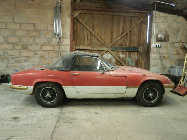 LOTUS ELAN SPRINT ''GARAGE/BARN FIND'' RESTORATION PROJECTS WANTED