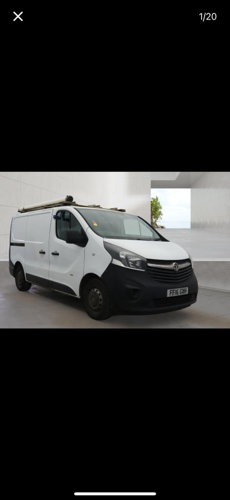 2016 Vauxhall Vivaro 2900 1.6CDTI 90PS ecoFLEX H1 Van PANEL VAN Diesel Manual