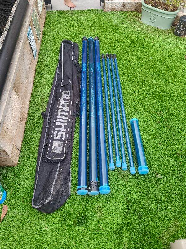 Shimano Beast Master Rod Sleeves - Black, Good Condition
